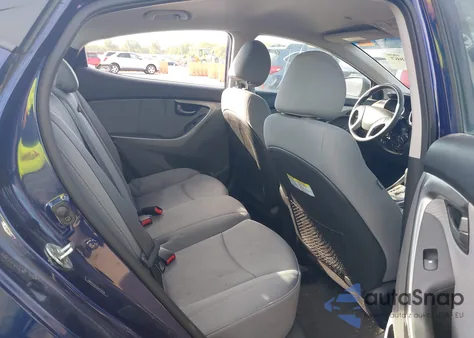 2013 Hyundai Elantra Gls from USA, damaged, VIN 5NPDH4AE2DH412439